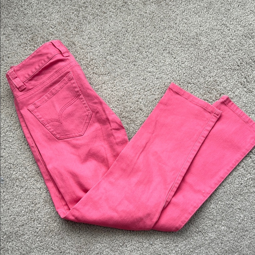 Pink Denim Skinny Jeans